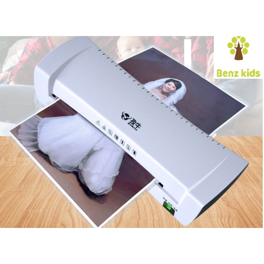 Màng Ép / Máy Ép Plastic Khổ A4 Tặng 100 Màng Ép A6