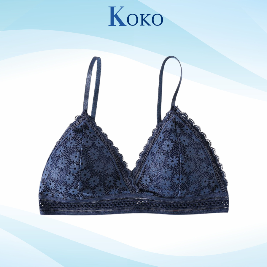 Áo Ngực Ren Hoa Mềm Mịn DAN 7338