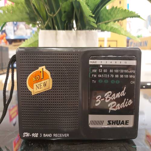 Đài Radio SHUAE SW-888BT - FM/AM/SW, Bluetooth, USB/Thẻ Nhớ