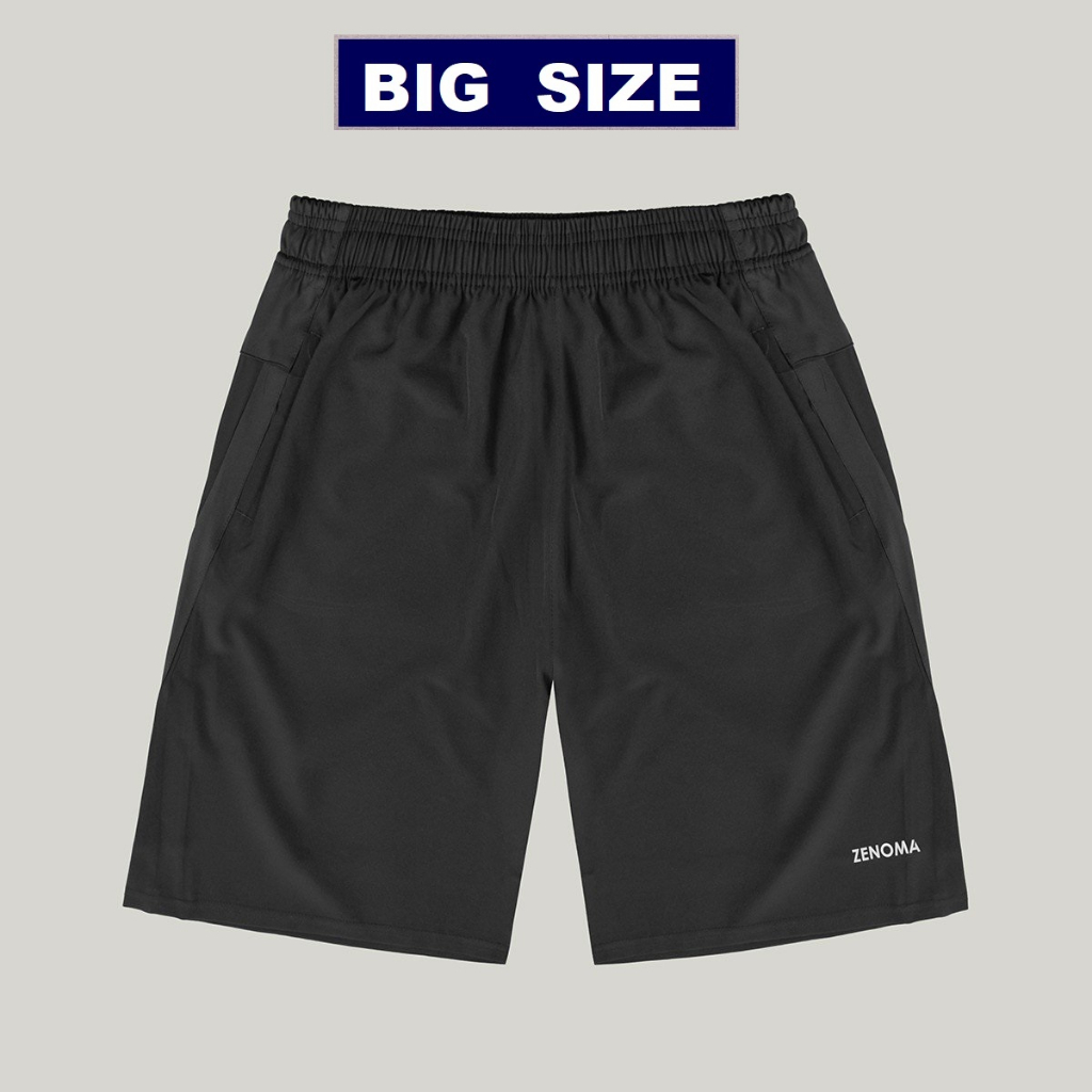Quần Đùi Nam Big Size, Quần Short Thể Thao Nam Cho Người Béo 75 đến 105kg Vải Co Dãn Thoáng Mát - D064