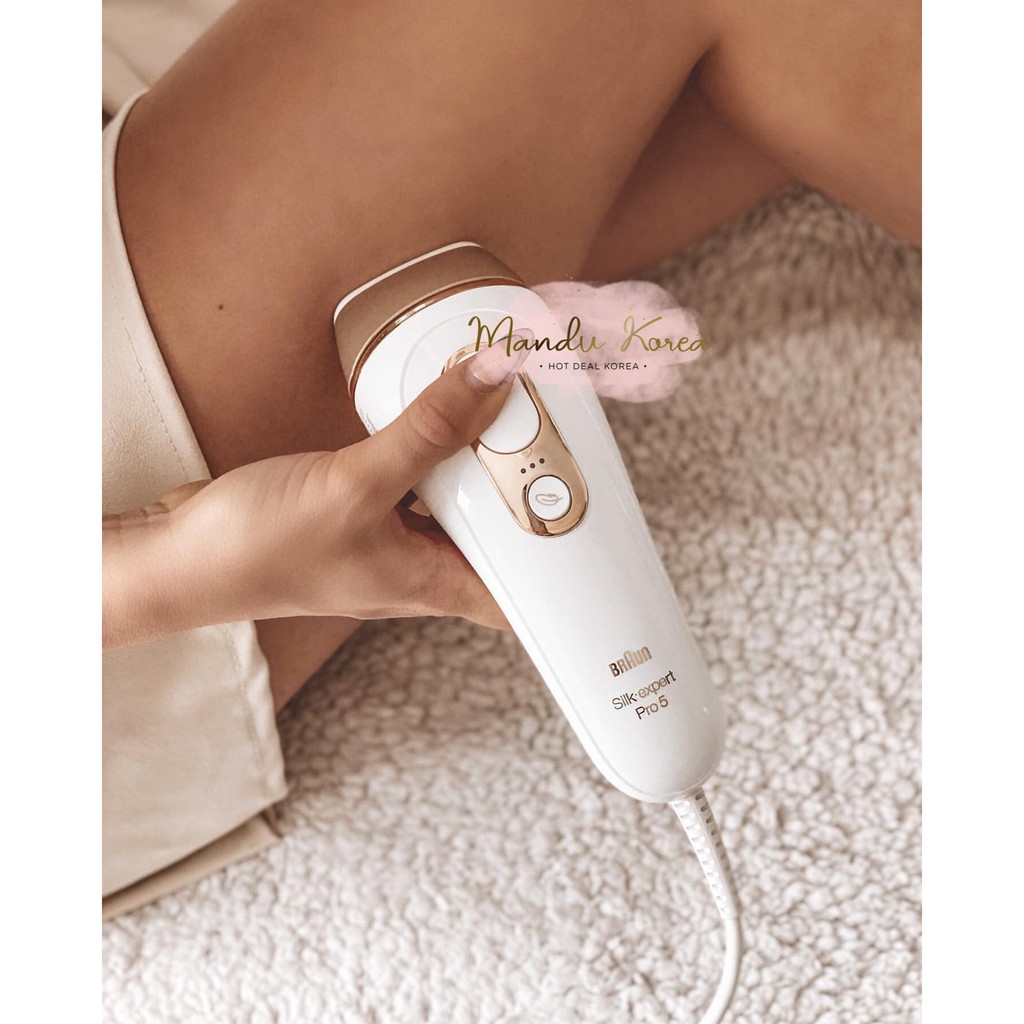 MÁY TRIỆT LÔNG BRAUN SILK-EXPERT PRO 5 - PL5237 BẢN CHÂU ÂU ( 3 đầu triệt)