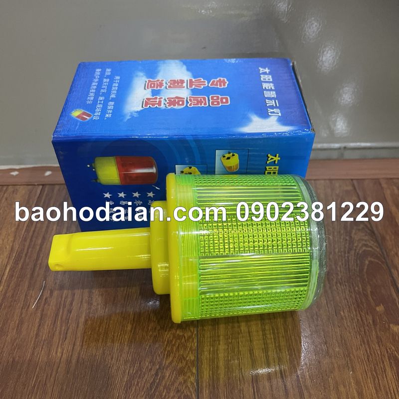 Đèn chớp cảnh báo năng lượng mặt trời JS03 (màu xanh lá)