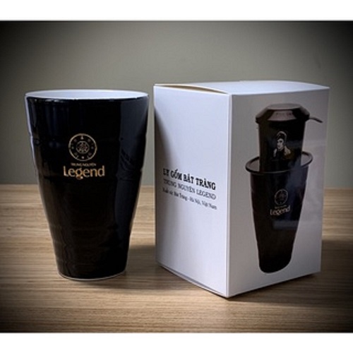 [COMBO 2 Ly] Trung Nguyên Legend - Ly Gốm Sứ Thông Điệp Sáng Tạo - 330ml