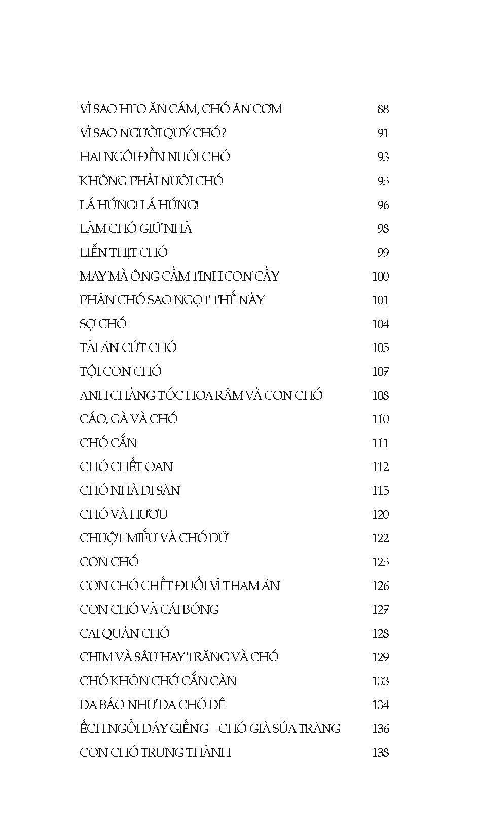 Những Câu Chuyện Về Chó