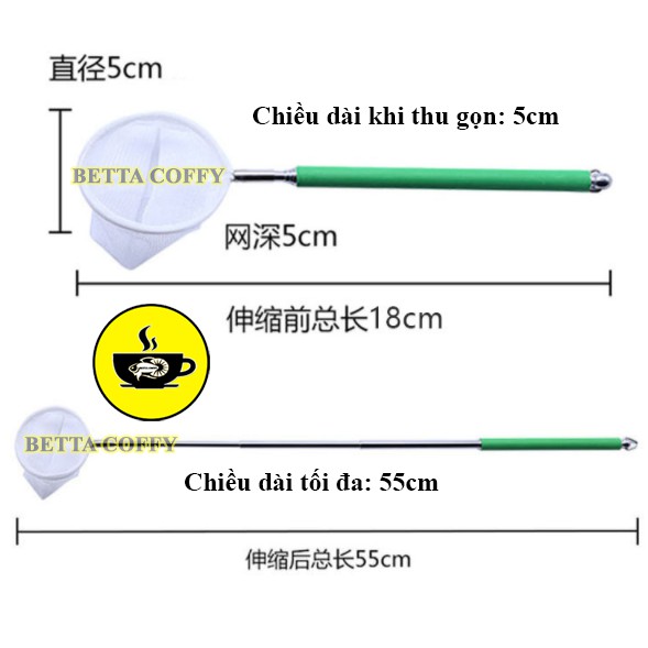 Vợt Tép 5D - Vớt cá tép chống sốt