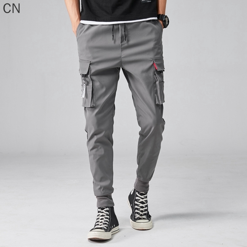 [ QUẦN DÀI NAM ] Quần kaki túi hộp trước thời trang nam - QUẦN JOGGER KAKI TÚI HỘP KHÓA DÂY NAM NỮ VẢI KAKI DÀY 2 MÀU ĐEN XÁM S0