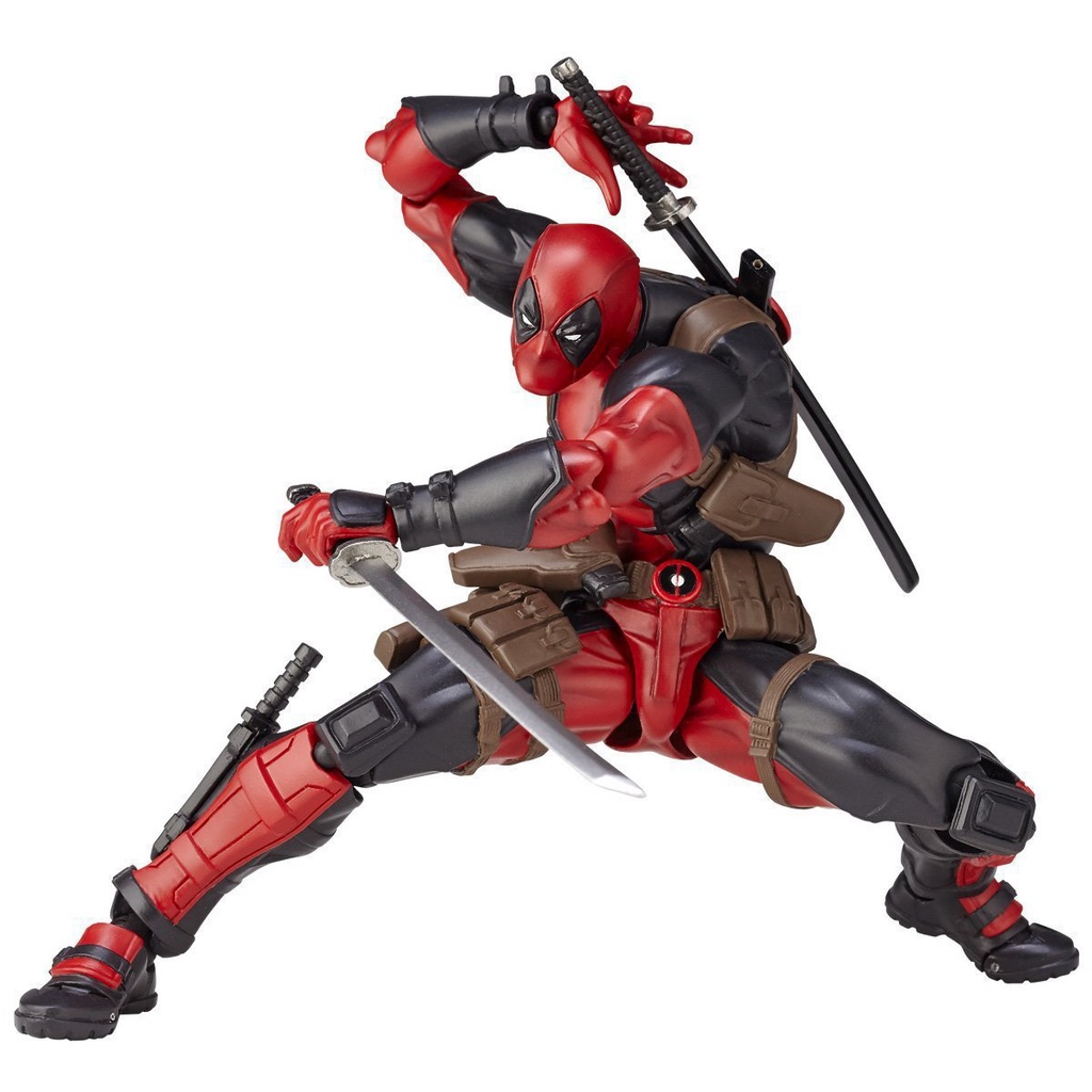 Mô hình Figma Deadpool Revoltech MH28 cao 15cm - Mô hình Marvel