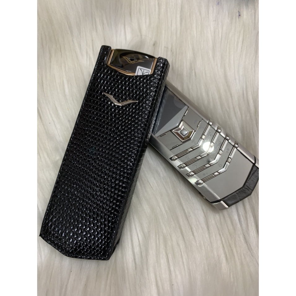 ⚡[Gía Sốc] Bao da Vertu Singature S đứng không nắp ⚡