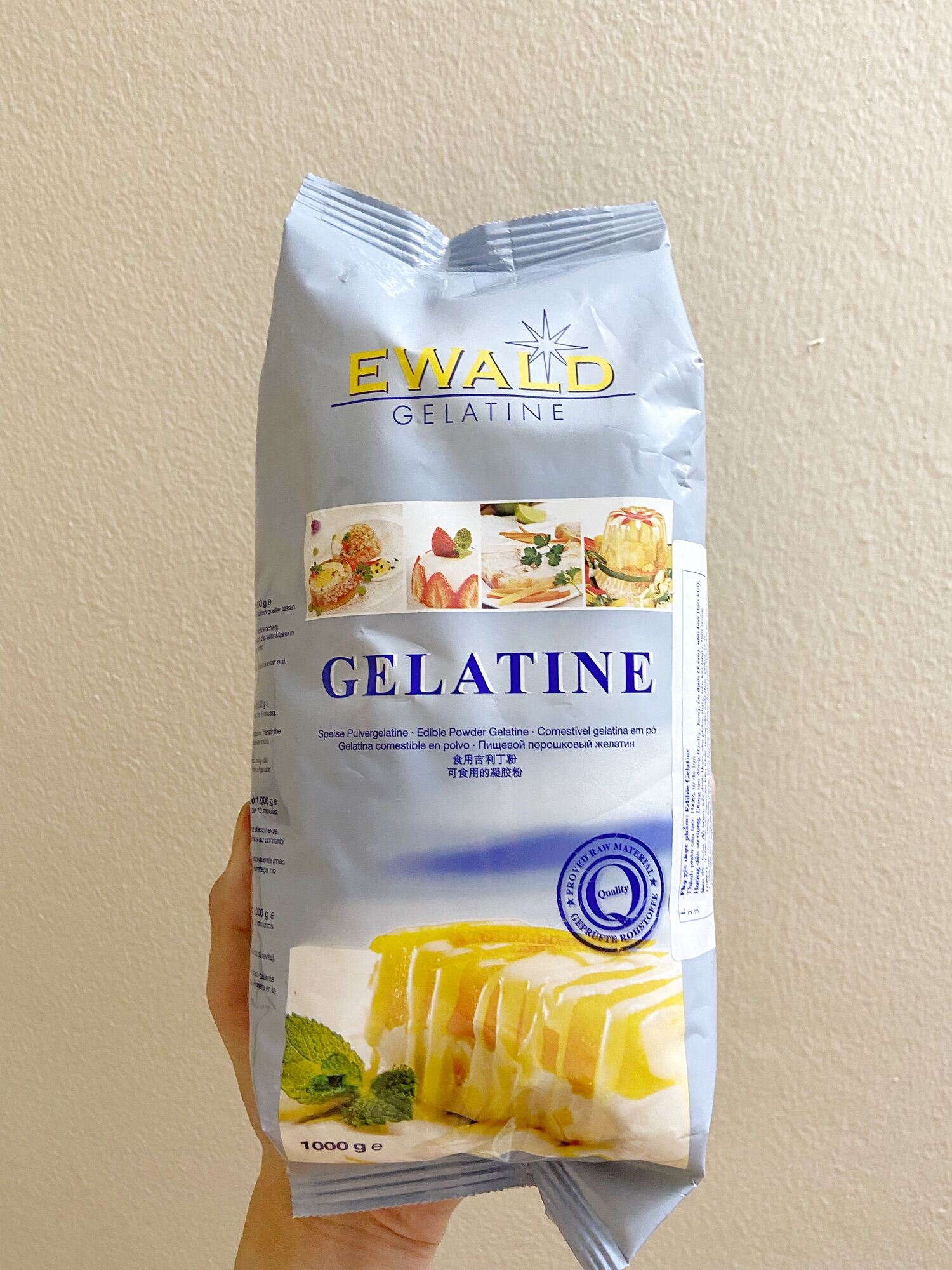 BỘT GELATINE EWALD ĐỨC (50gr)
