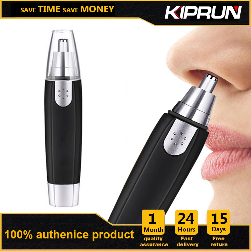 [Ready stock] KIPRUN Electric Nose Hair Trimmer Ear Face Clean Trimmer Razor Removal Shaving Nose Face Care kit for men and women
