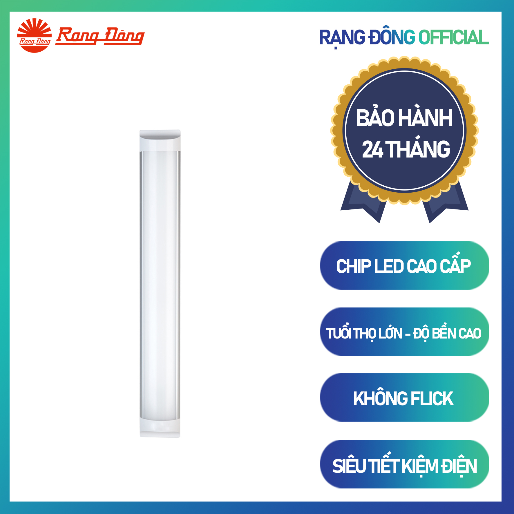 Đèn LED Nổi trần M26 600/20W Chính hãng Rạng Đông Siêu tiết kiệm điện tuổi thọ cao Chip LED tin cậy cao Giảm độ chói