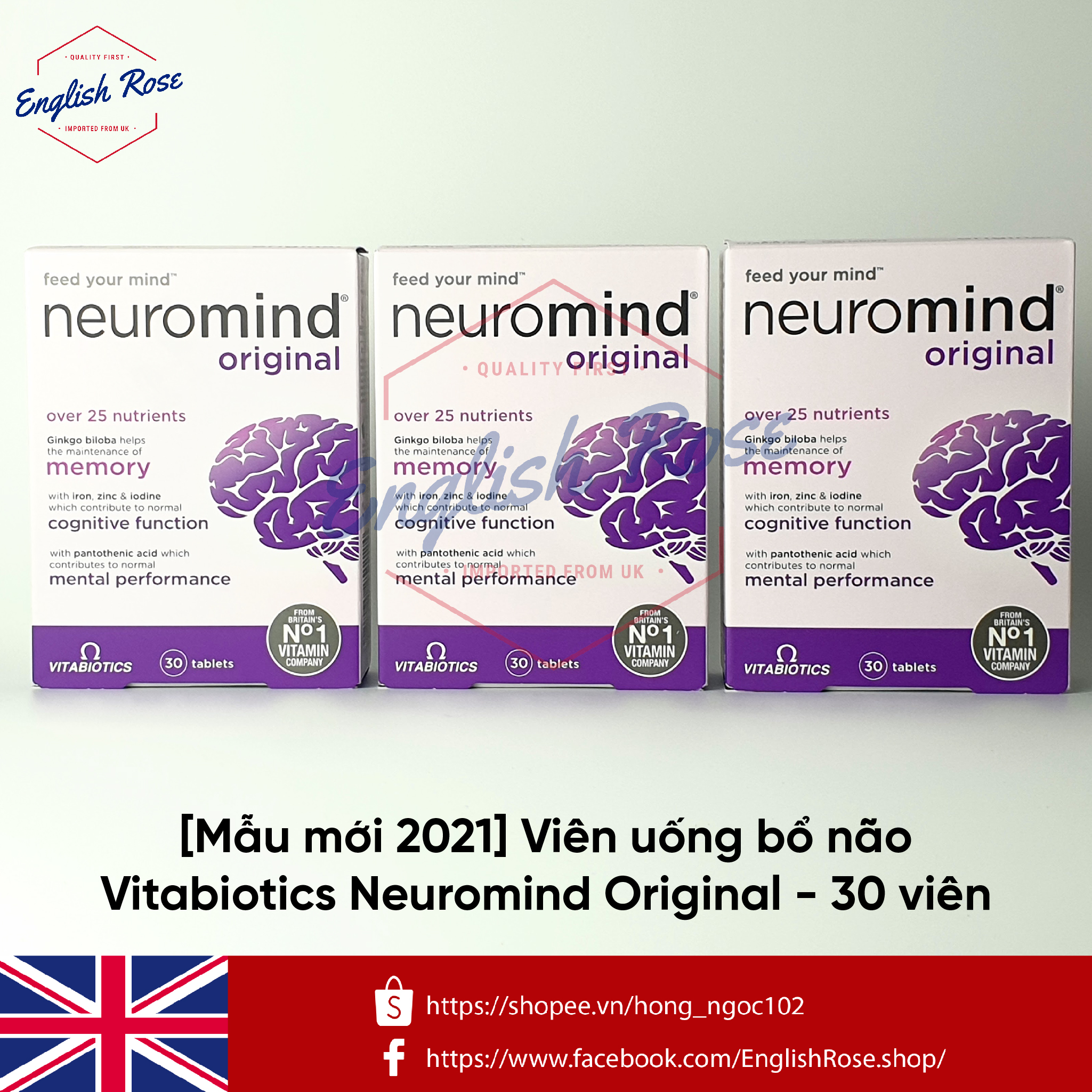[HCM]Bổ não Neurozan
