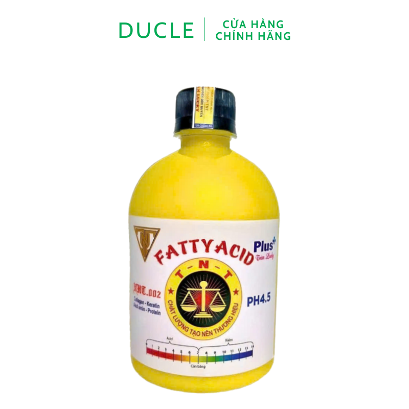 Axit béo Fatty Acid hỗ trợ nhuộm & phục hồi tóc - Chai 450ml