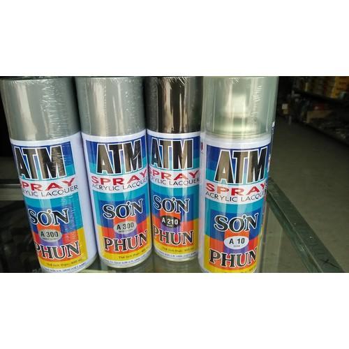 Sơn ATM Sơn xịt ATM giá sỉ đủ màu 400ml