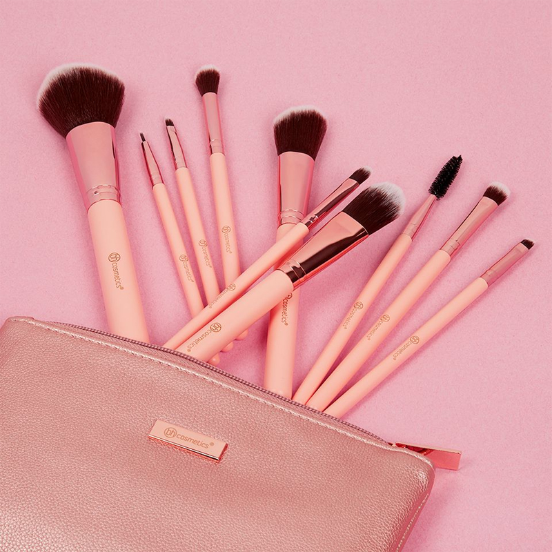 Bộ cọ BH Cosmetics Pretty in Pink 10 cây