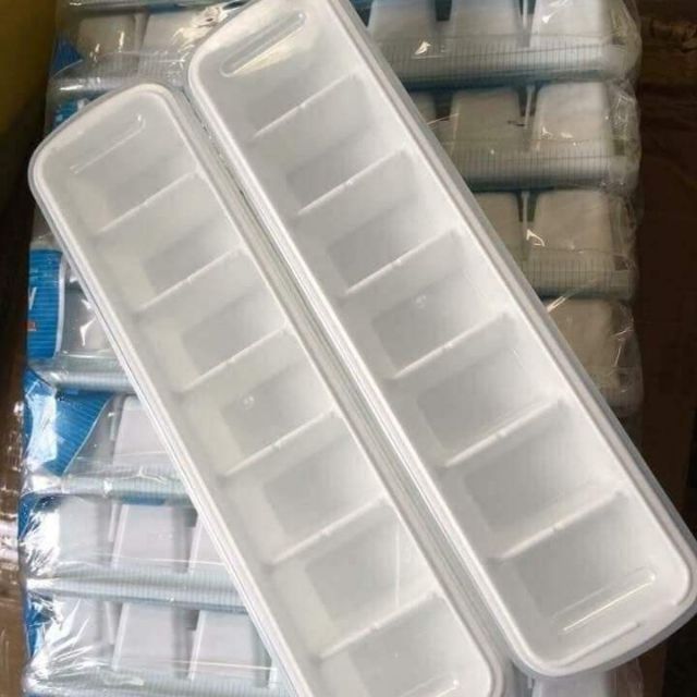 set 2 khay làm đá có nắp