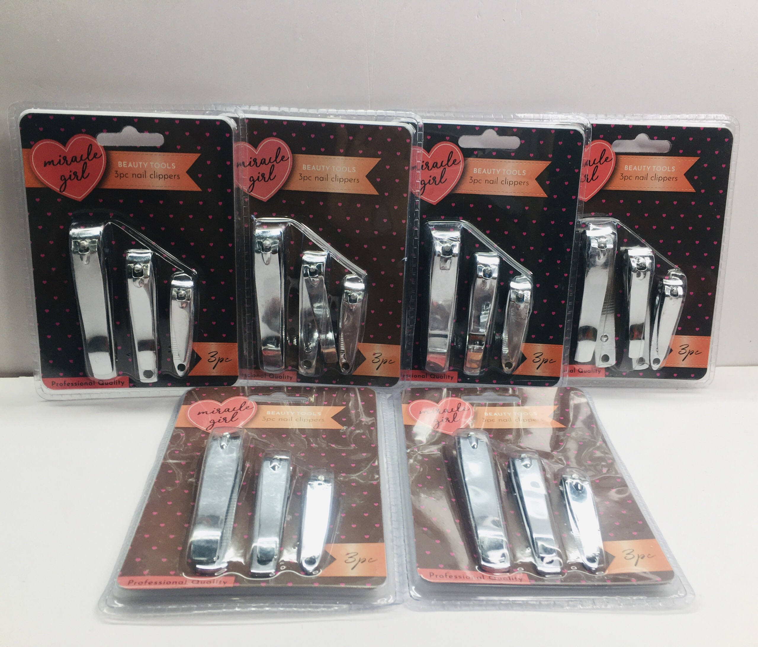 Bộ cắt móng 3 món Beauty Tools 3pc nail clippers [Hàng Mỹ]