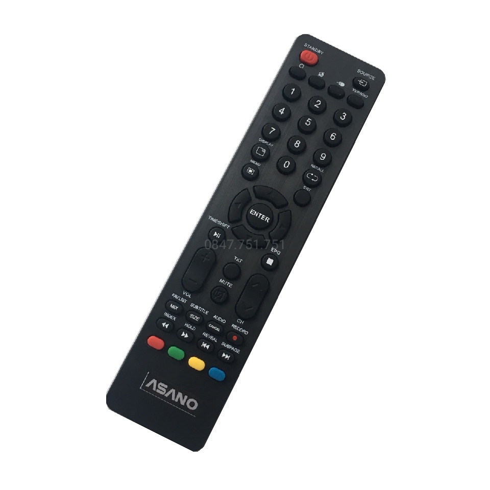 [HCM]Điều Khiển Ti Vi ASANO Smart ( mẫu 2 )