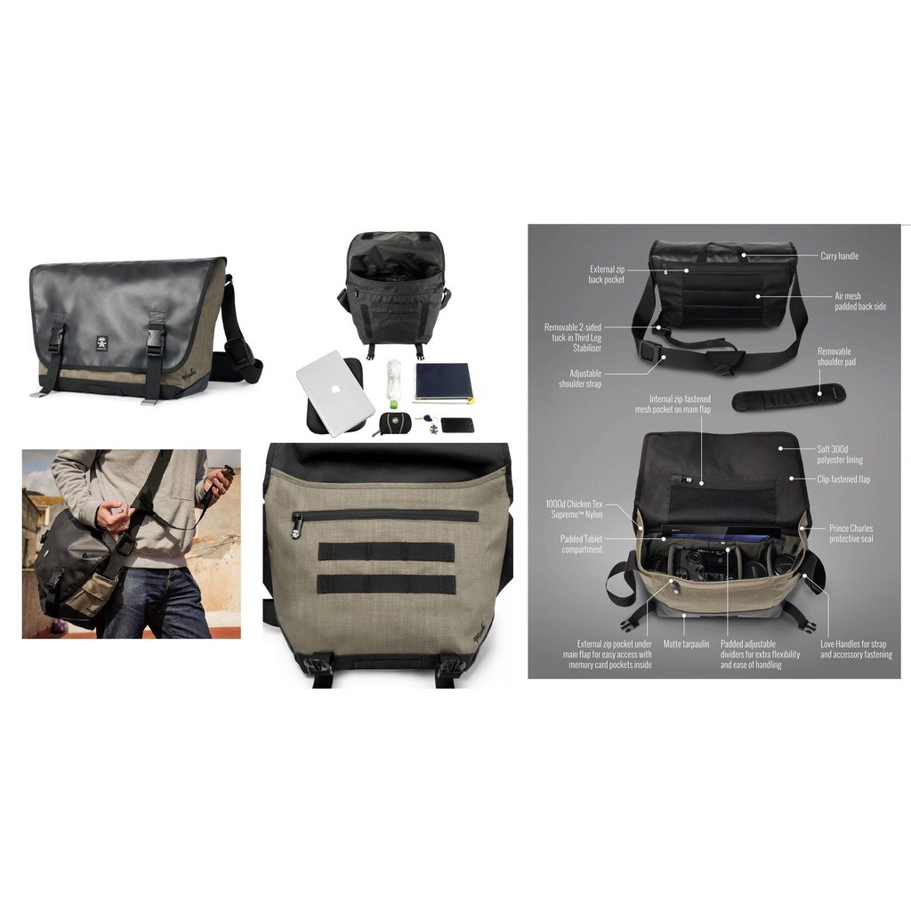 Túi máy ảnh Crumpler Muli photo sling 7500