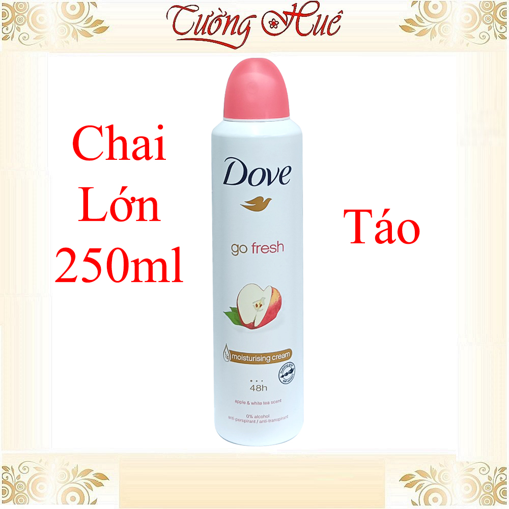 Xịt khử mùi nữ Dove Chai Lớn 250ml ( Có lựa mùi )