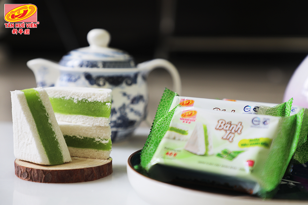 Bánh in 10 miếng dứa Tân Huê Viên