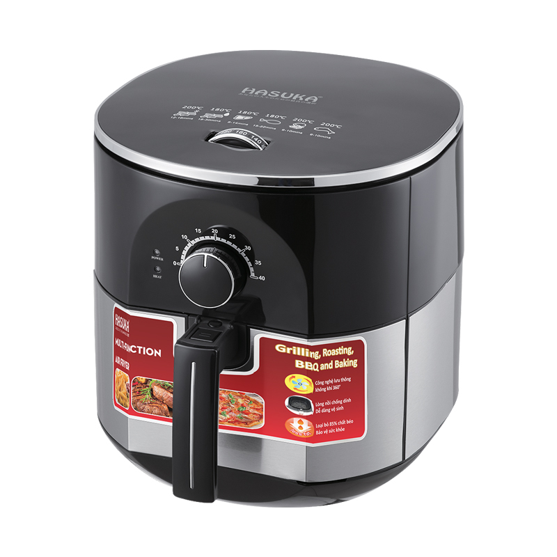 NỒI CHIÊN KHÔNG DẦU HASUKA-5,5L