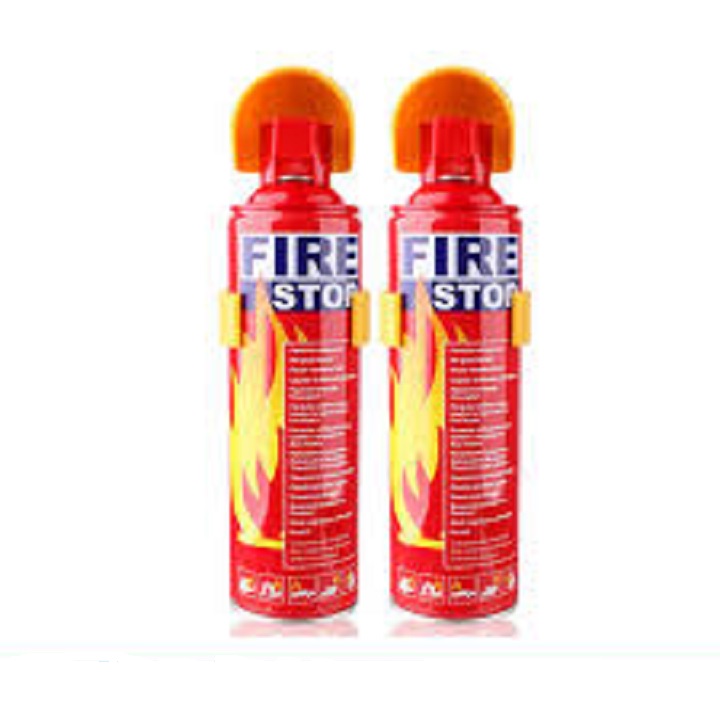 BÌNH CHỮA CHÁY MINI DÀNH CHO Ô TÔ ĐIỆN, XE MÁY ĐIỆN LOẠI 500ml