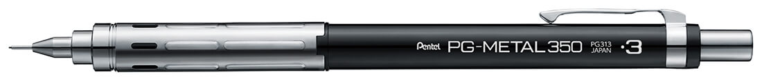 Bút Chì Bấm Cơ Khí Pentel PG Metal 350