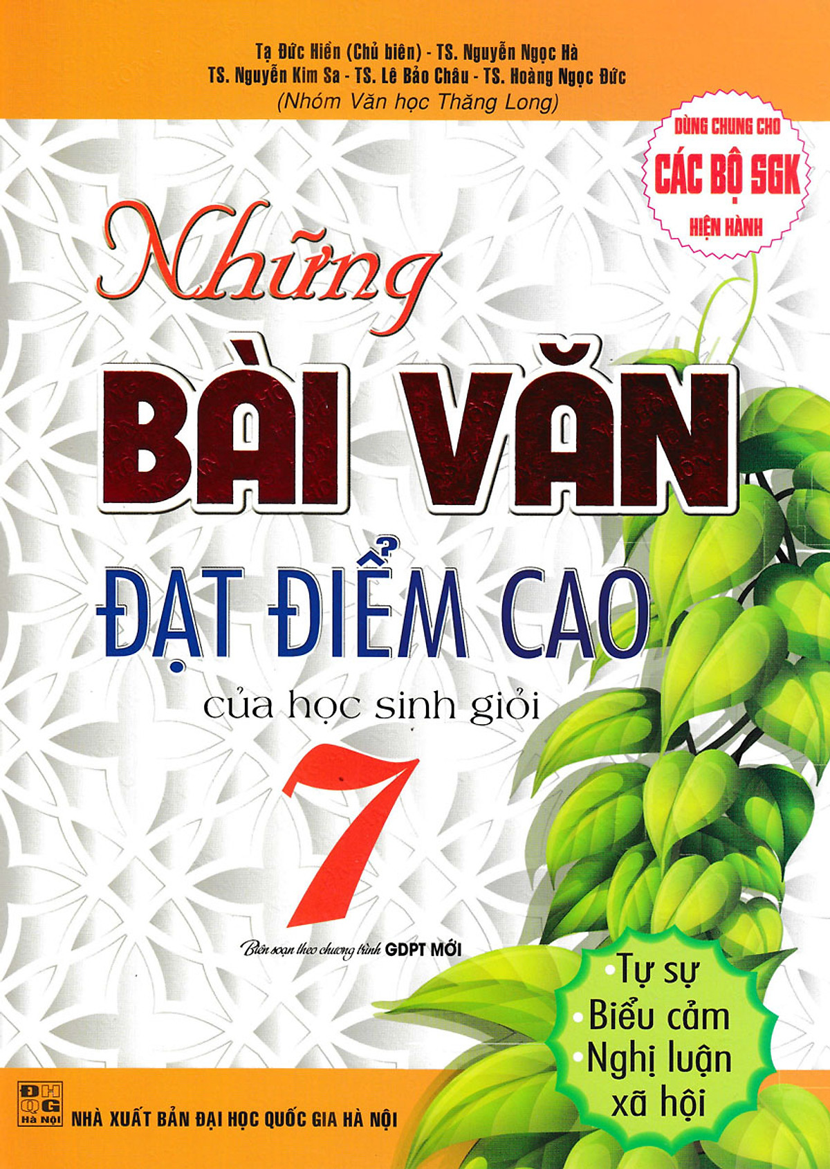 Sách - những bài văn đạt điểm cao của học sinh giỏi 7