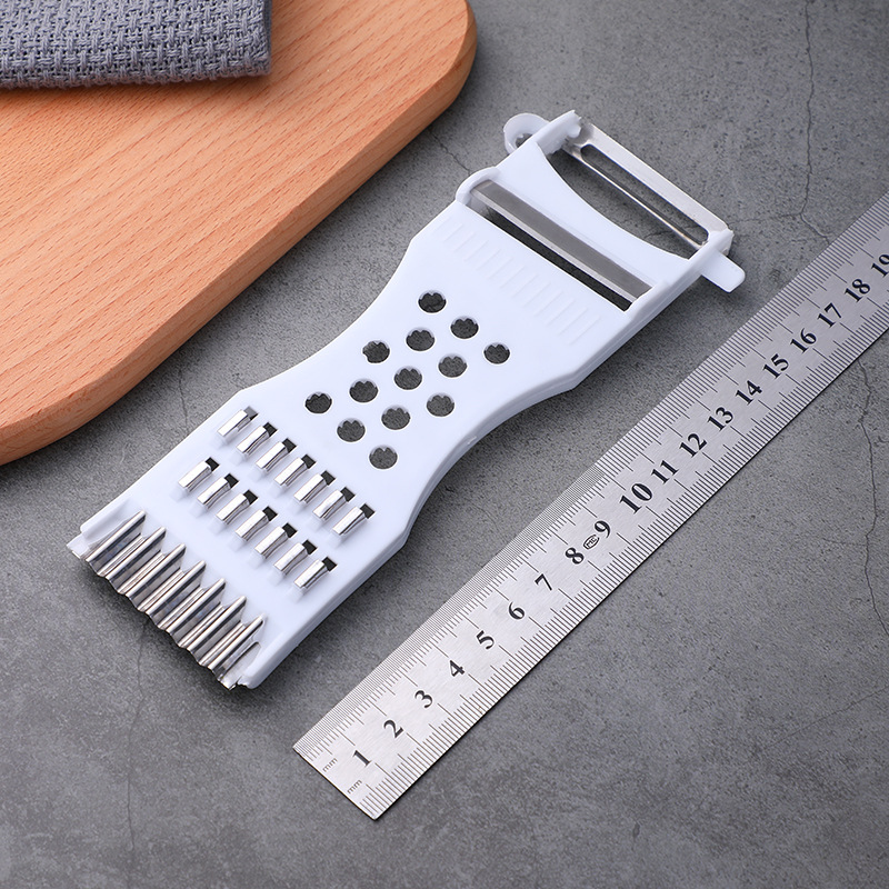 6 in 1 multi-functional stainless steel squeezer scraper blade quickly convenient fruits scraper-Lumbley