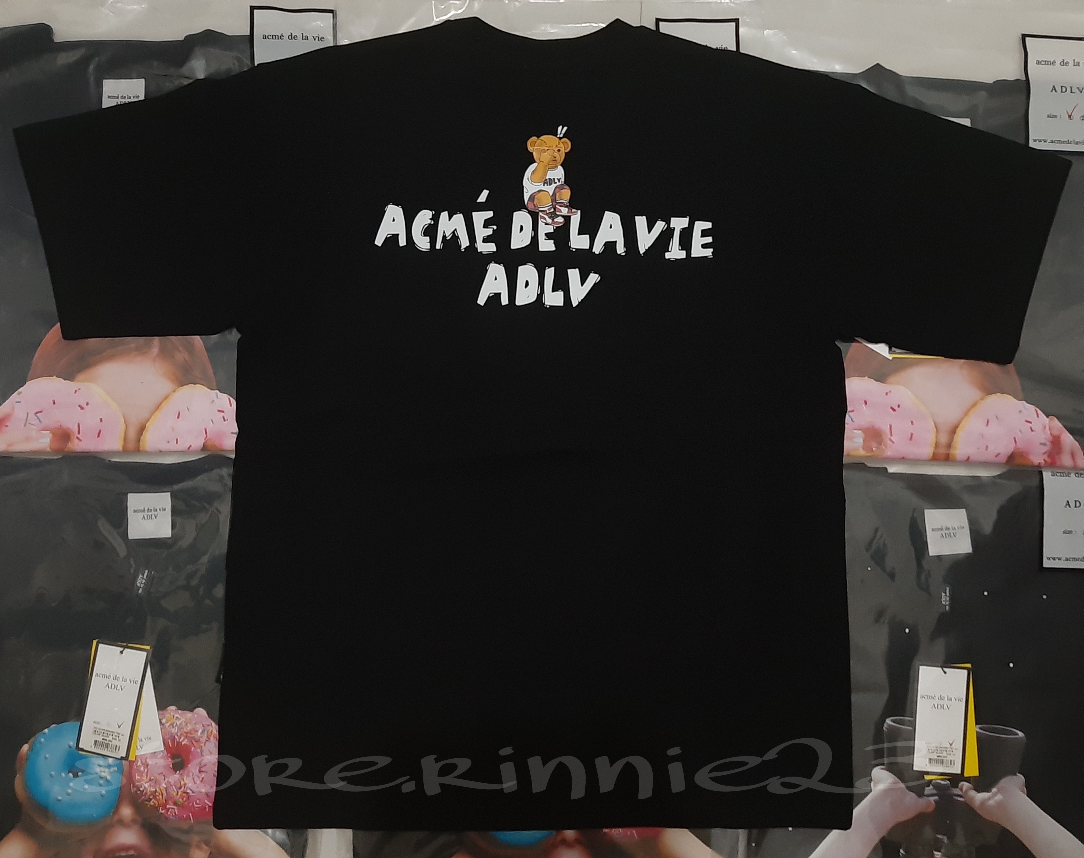 Áo Thun ADLV Check Pants Bear