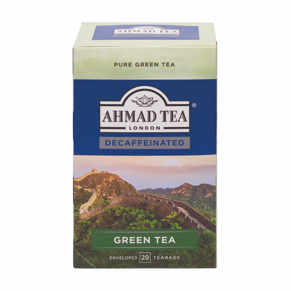 TRÀ AHMAD TRÀ XANH KHỬ CAFFEIN 40G