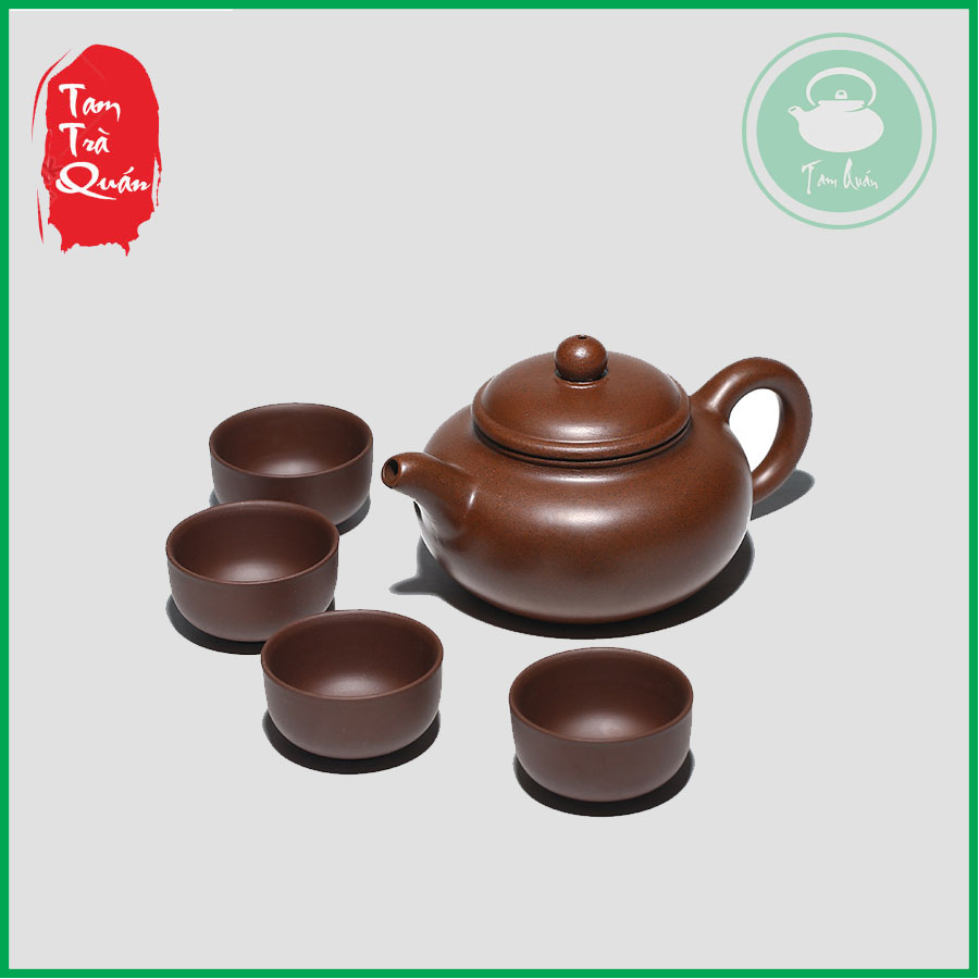 Ấm tử sa phỏng cổ Nghi Hưng 200ml ( tử nê )