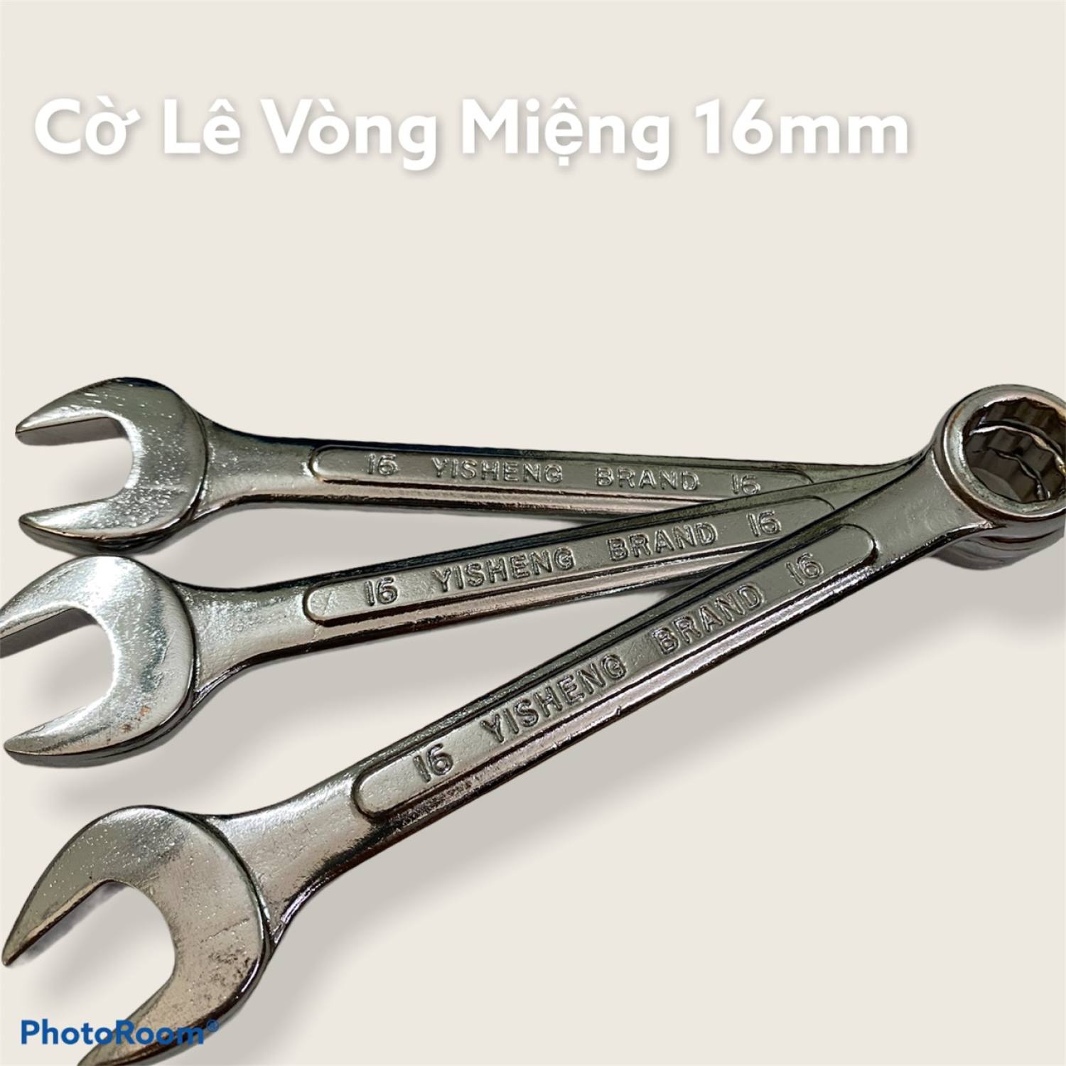 Cờ lê vòng miệng 16mm 2 đầu