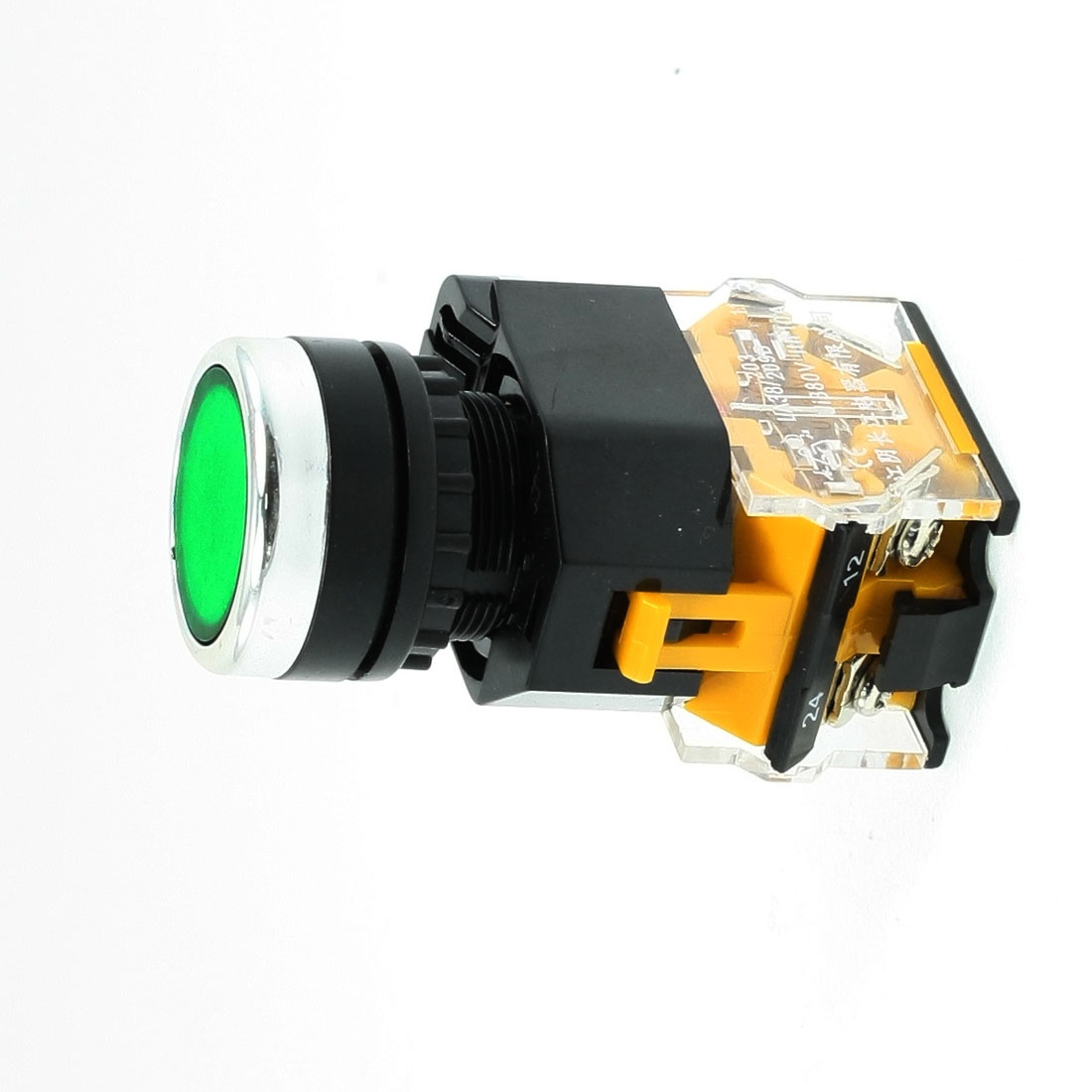 Nút nhấn LA38 phi 22 - Xanh