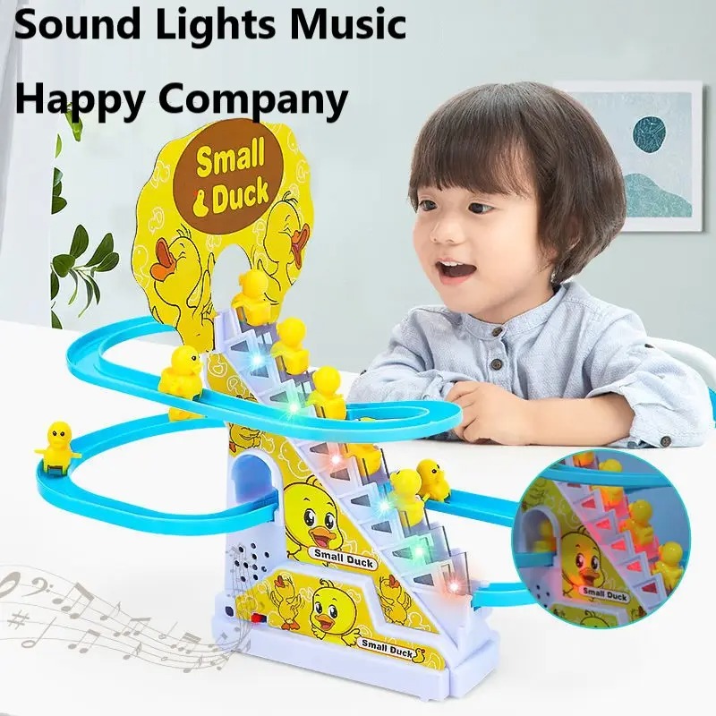 Funny ladder duck toy