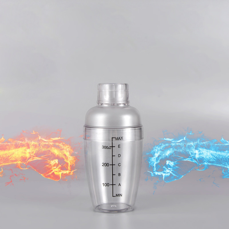 [HCM]Bình Pha Chế Cocktail Shaker nhựa 350~700ML