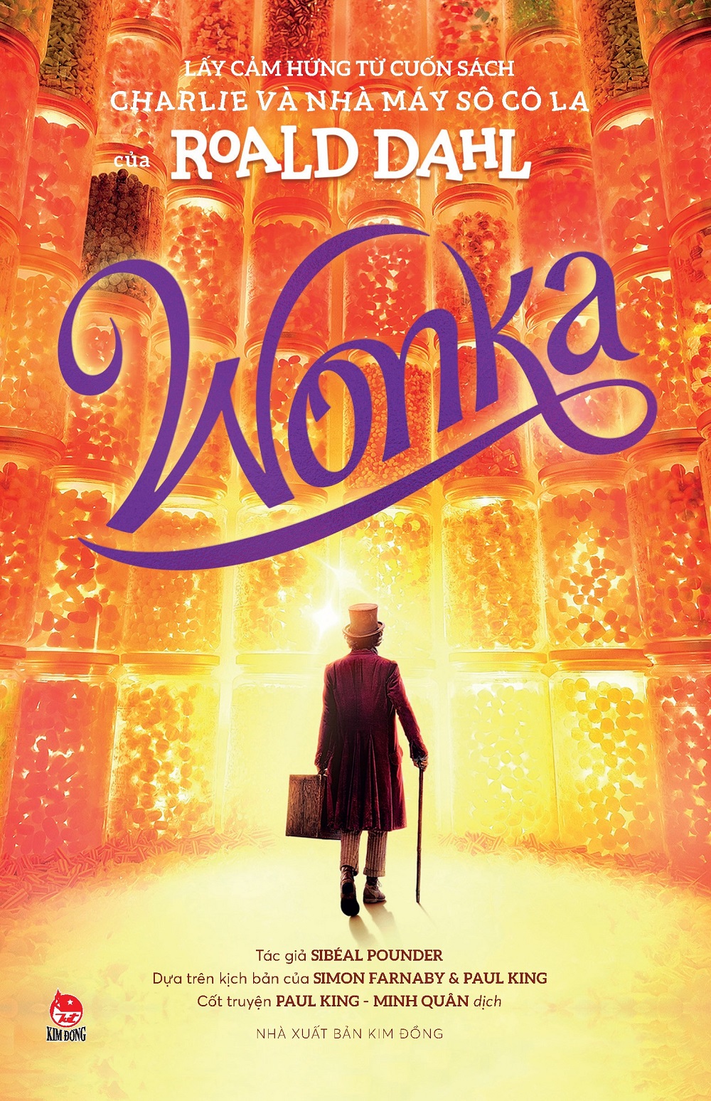 Sách - wonka (tác giả: sibéal pounder, simon farnaby, paul king)