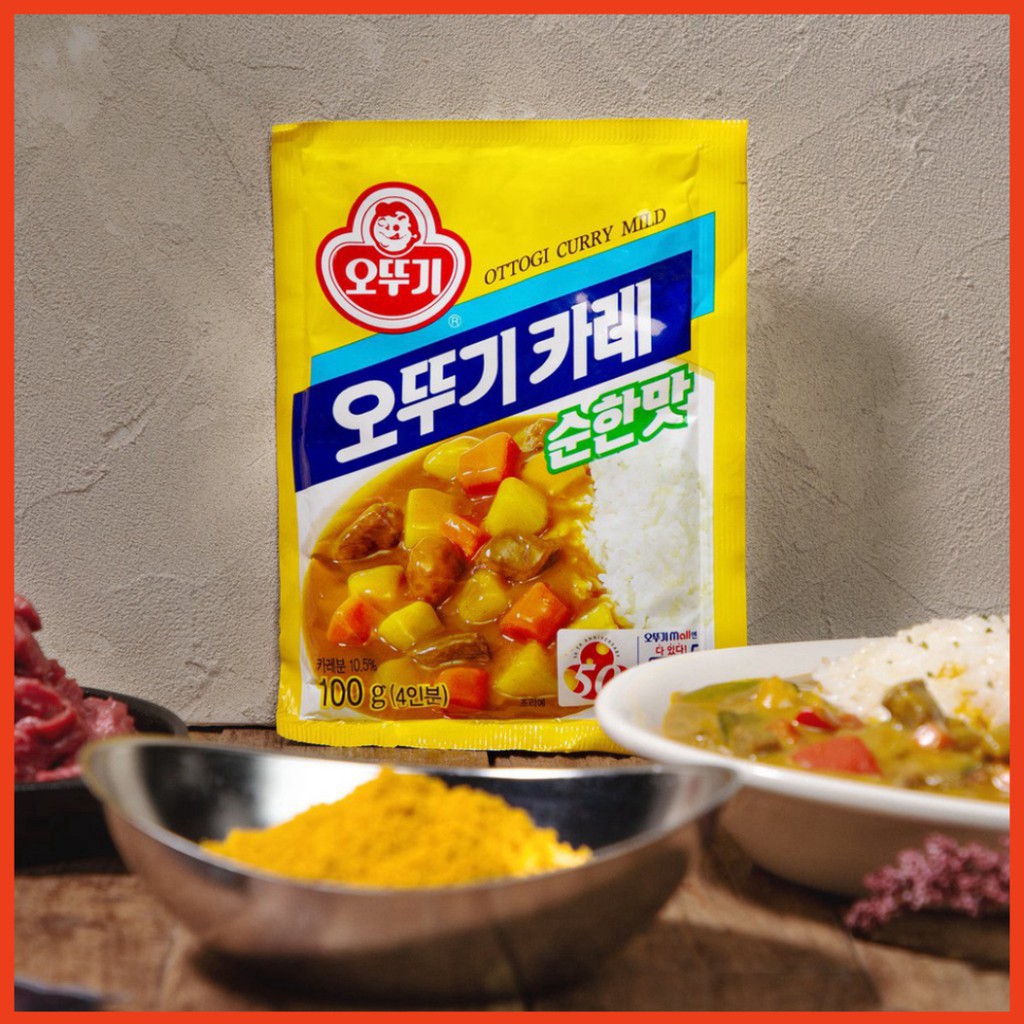 [FREESHIP️] - Bột cà ri không cay Ottogi 100g