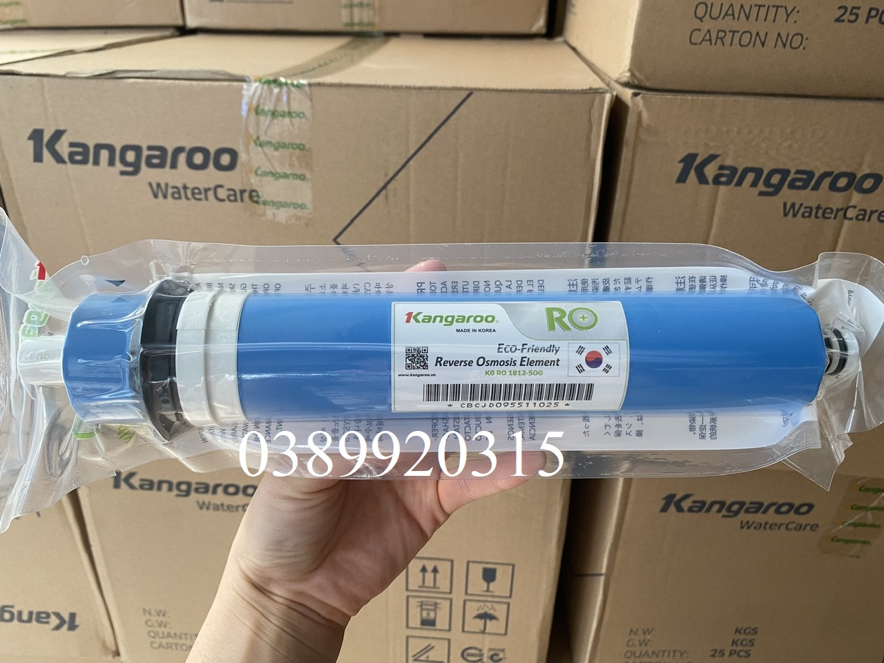 Màng RO+ Kangaroo (Lõi lọc số 4 Kangaroo chính hãng)