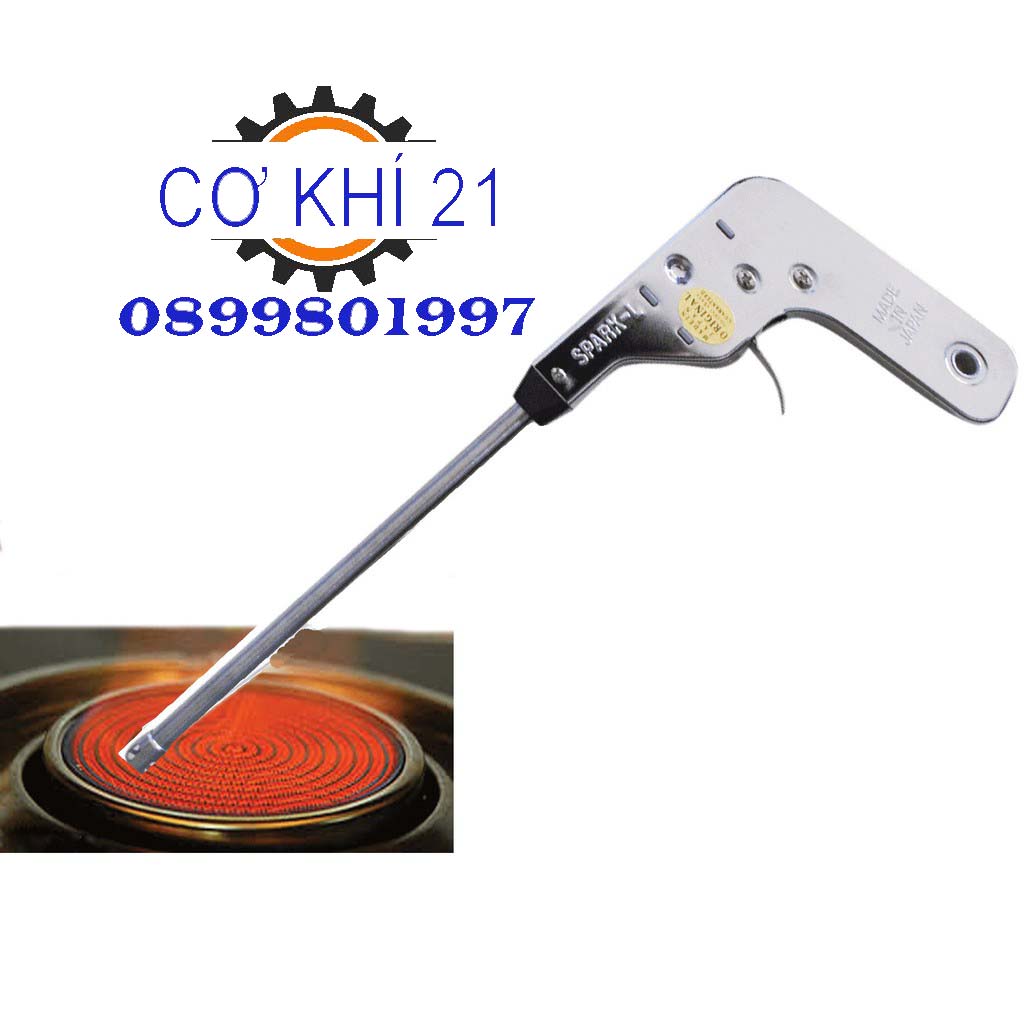 SÚNG NHẬT ĐÁNH TIA LỬA MỒI BẾP GA SPARK L- INOX