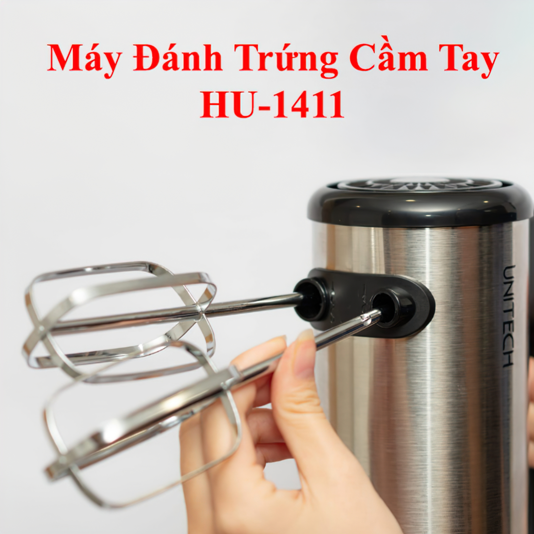 Máy Đánh Kem Đánh Trứng Cầm Tay Unitech HU-3110