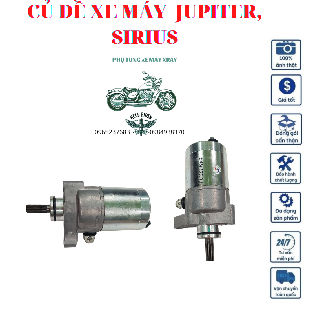 Củ đề xe máy Jupiter, Sirius.