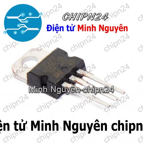 [5 con] (KT1) Transistor TIP122 TO-220 NPN 5A 100V (Darlington) - HH000665