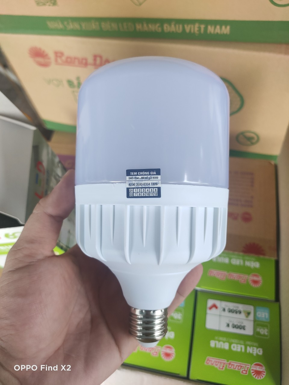 [HCM]Bóng Led Trụ 30W Rạng Đông - Xài Chip Led Samsung