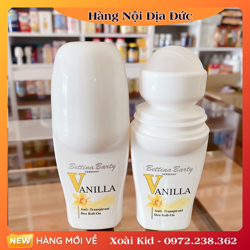 Lăn khử mùi hương nước hoa vanilla bettina barty cho nữ 50ml của đức