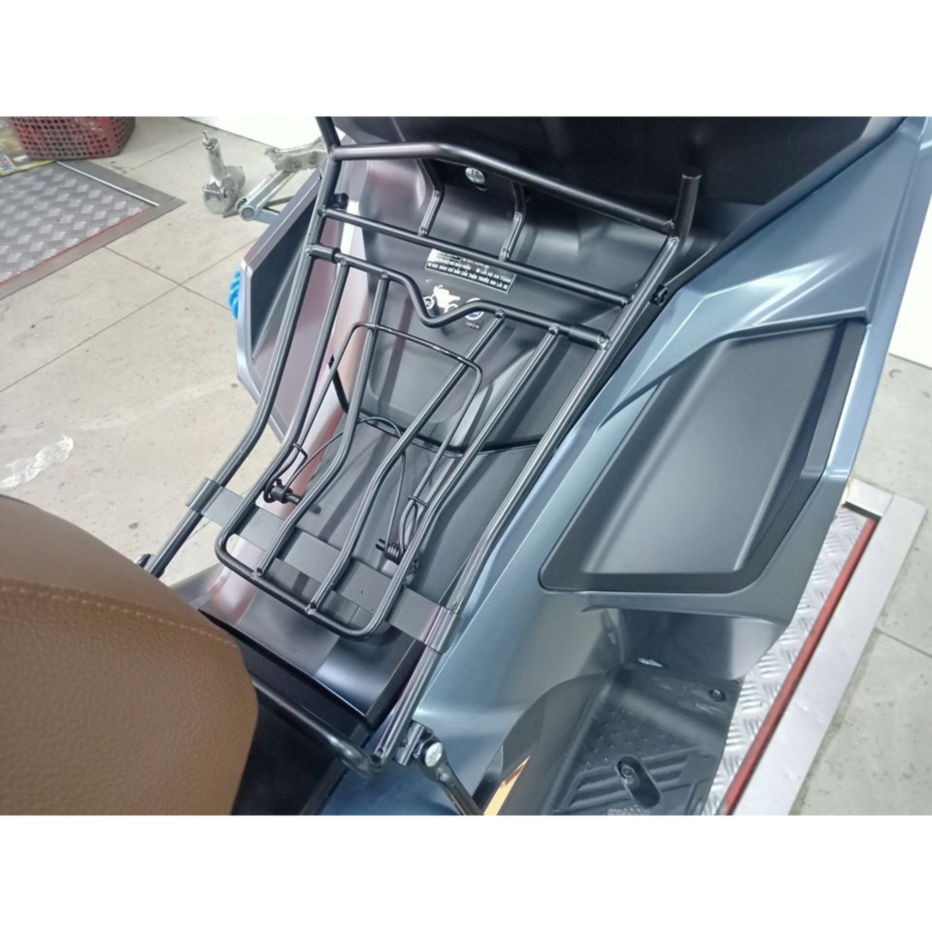 Baga inox 10ly sơn đen tĩnh điện cho AB