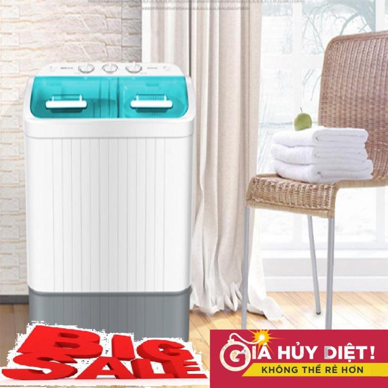 Bảng giá Máy giăt mini AUX 2 lồng giặt XPB56-98H, 5.6kg đồ, máy giặt mini Điện máy Pico