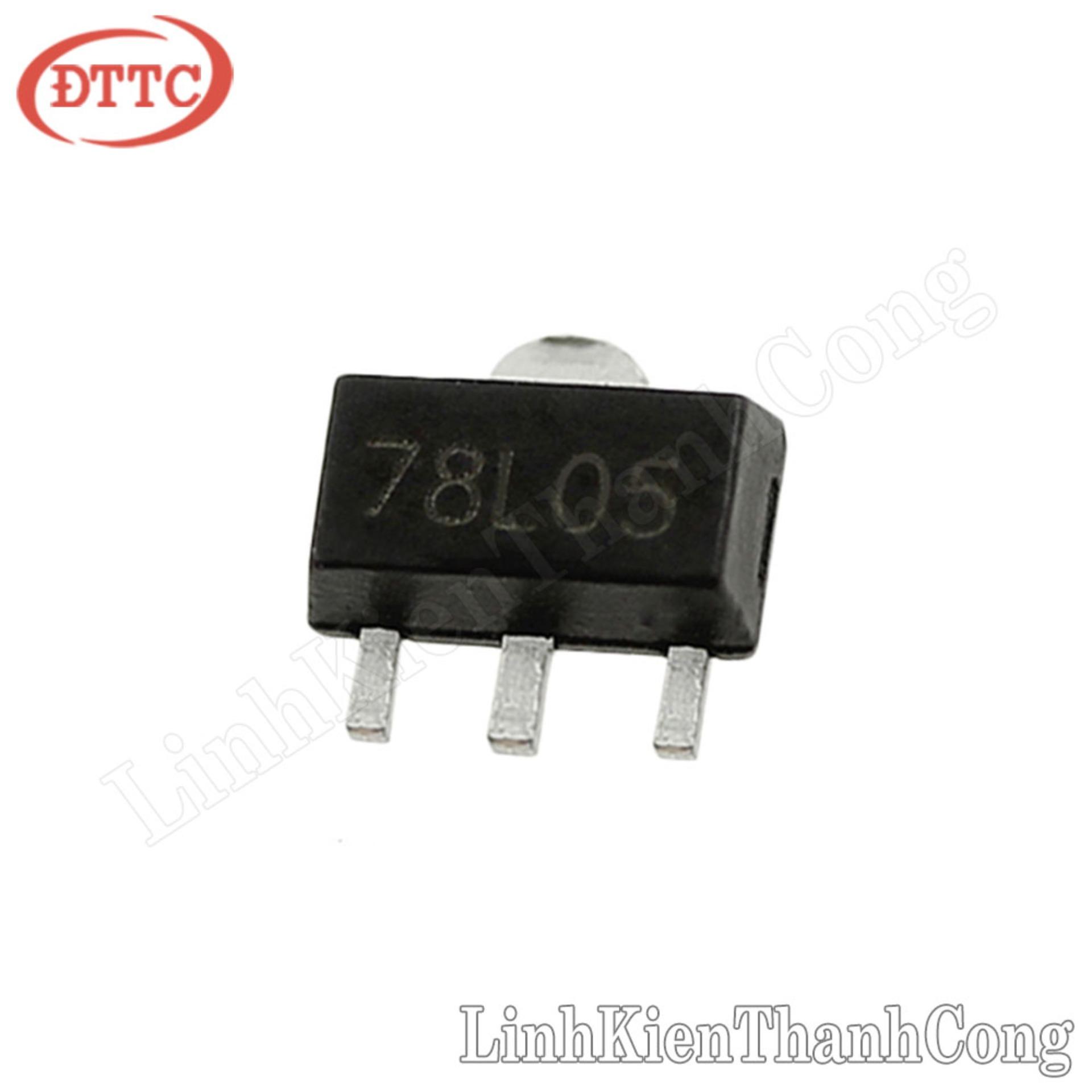 IC ổn áp 78L05 SOT89 100mA 5V