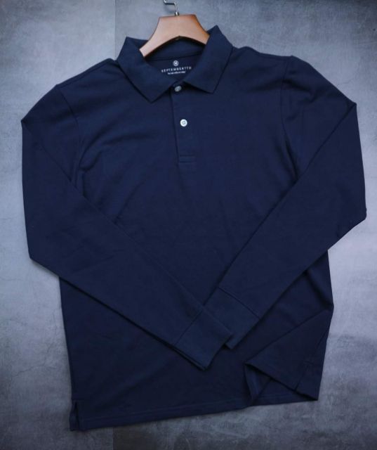 Áo dài tay polo Cotton mịn màng - September7th